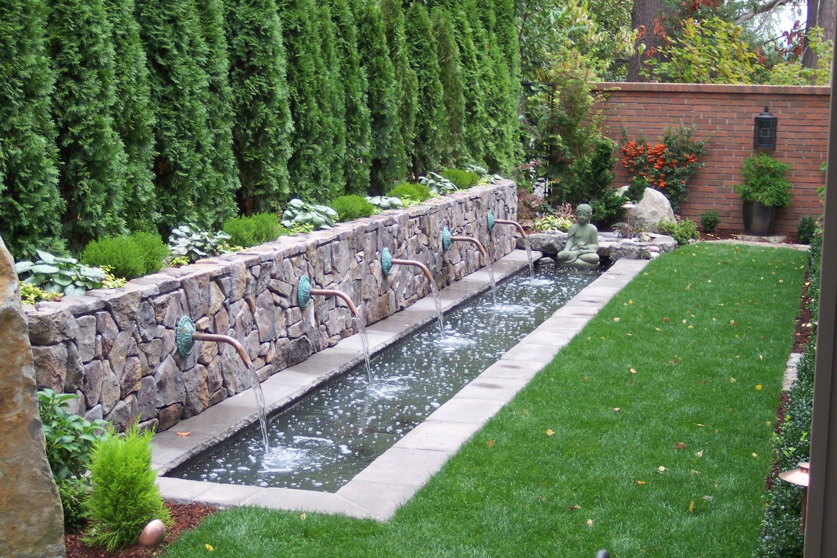 Relax with a Backyard Water Feature