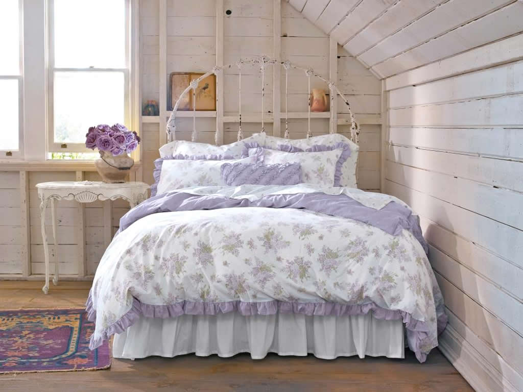 Country Chic Shabby Chic Bedroom Decorating