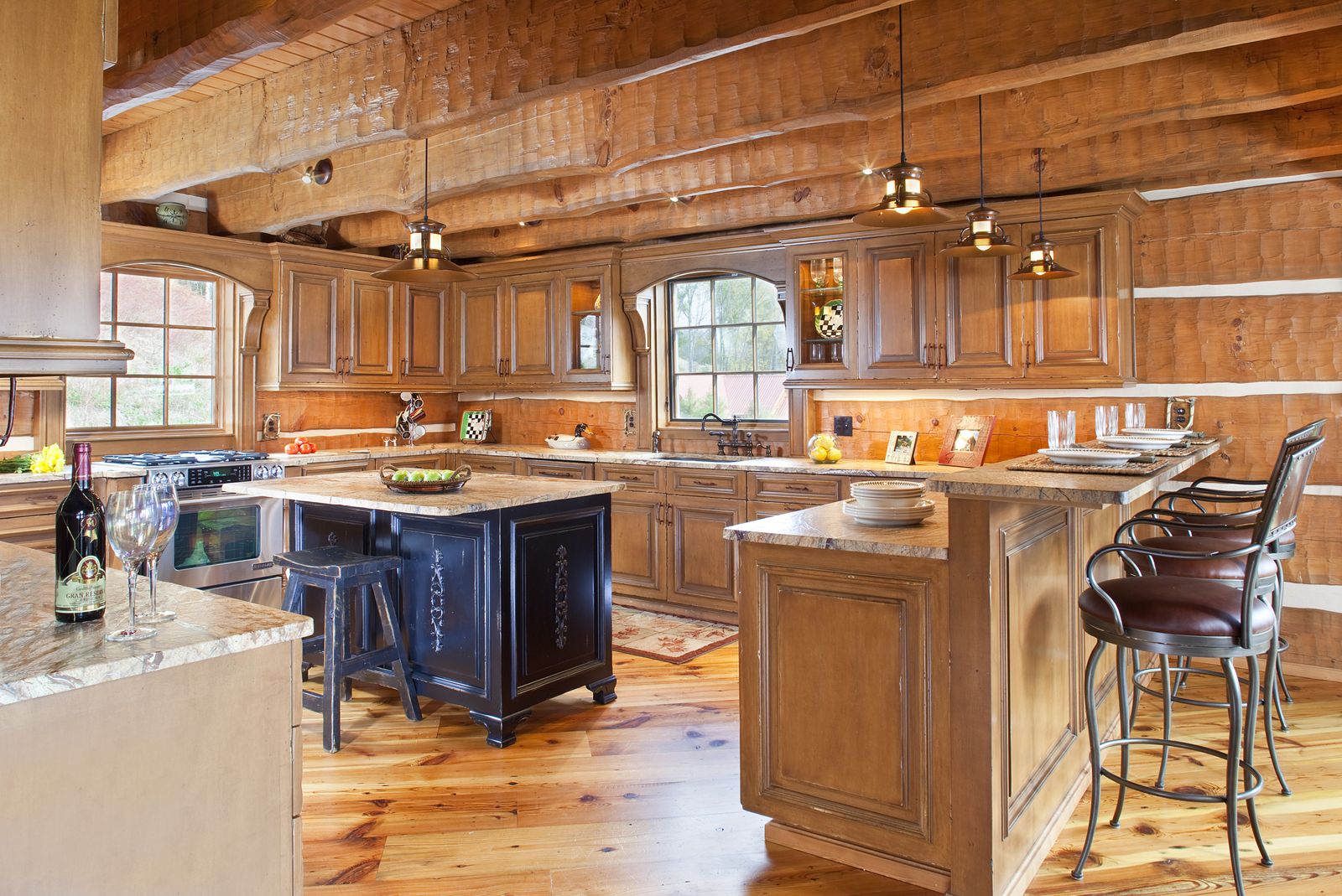 Today’s Log Homes for Advantageous and Luxurious Living