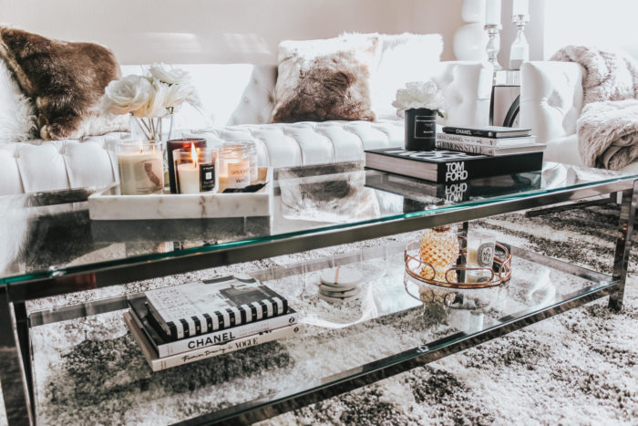 coffee table styling