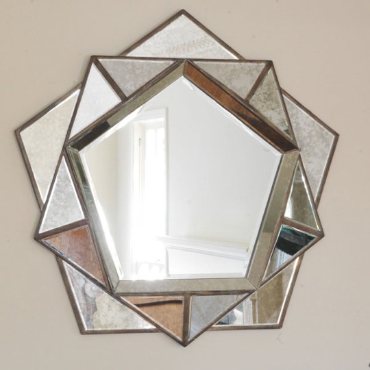 A geometric mirror.