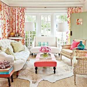 colorful-sunroom-redo-l traditional home