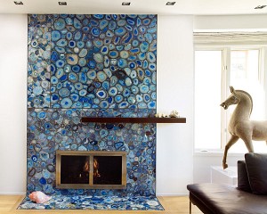 Stunning-Agate-Stone-Fireplace-with-Horse-Sculpture-Near-it