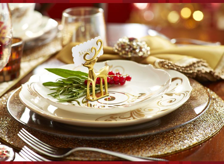 Small Touches, Big Impact for the Festive Christmas Table.
