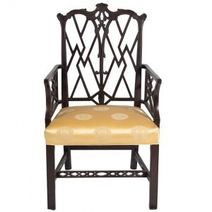 Chinese Chippendale Arm Chair, 1stdibs.com