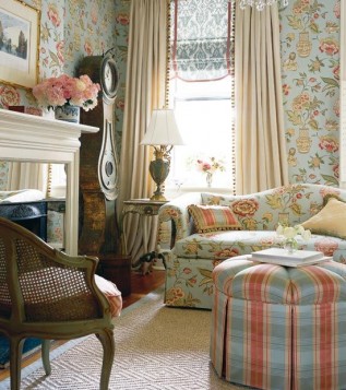 Refresh Your Living Room with Florals