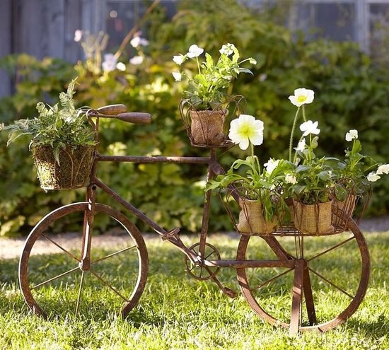 A garden bicycle.