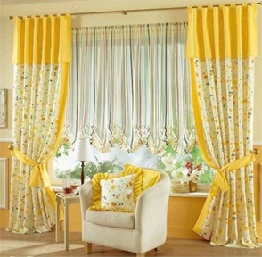 Handmade matching curtains
