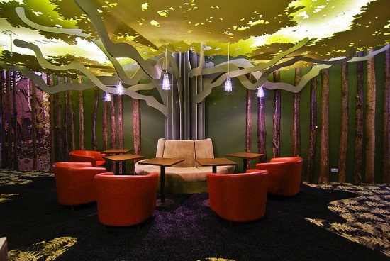 Magical spaces at Google Russia (home-designing)