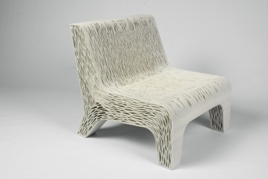 3D printed chair by Biomimicry (theinteriordesign.it)