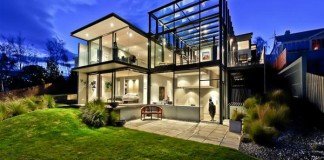 A stunning glass house