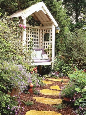 A cozy garden retreat 