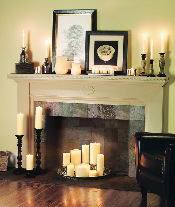 Creative Ways to Decorate Your Fireplace in the Offseason