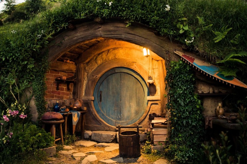 Experience the real Middle-Earth in New Zealand at the Hobbiton Movie Set.