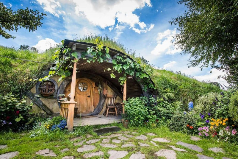 Experience the real Middle-Earth at the Hobbiton Movie Set in New Zealand.