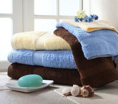 Splurge on new towels for the bathroom