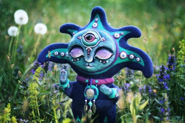 Amazing hand made alien dolls by Maryana Kopylova (4)