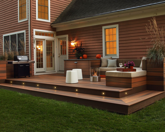 The deck is an extension of your home