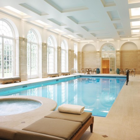 An indoor swimming pool that inspires.