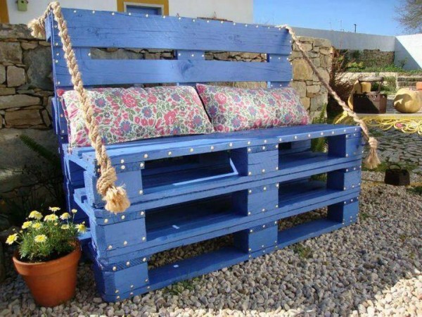 48 ideas for recycling old pallets, tires and even the whole cars (4)
