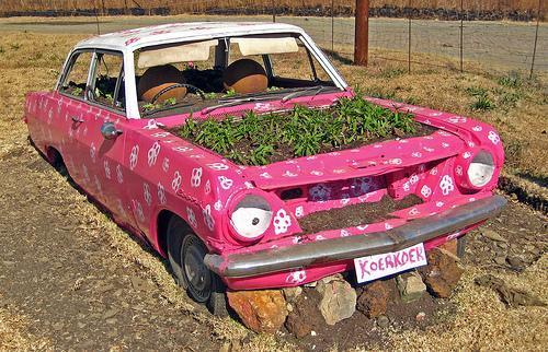 48 ideas for recycling old pallets, tires and even the whole cars (47)