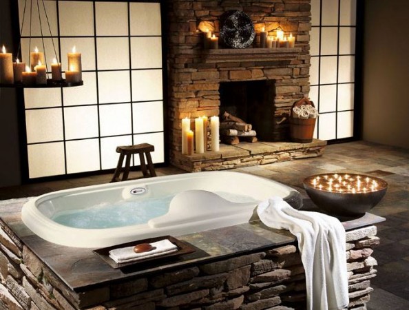 Bathrooms With Fireplace (15)