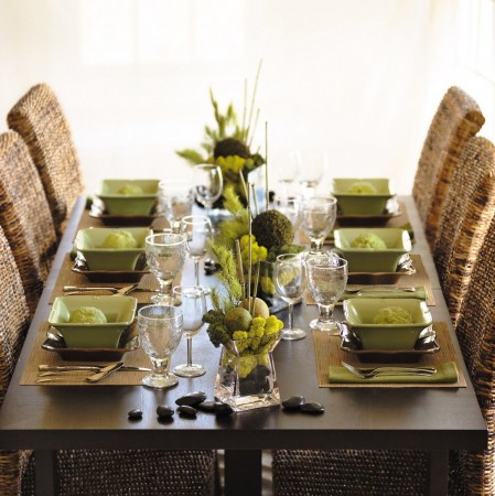 Use the dining room and bring out special pieces to make a house a home