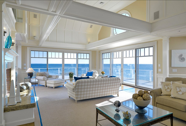 The view takes center stage in this coastal home 
