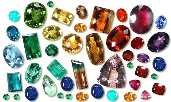 Take your cue from colorful gems for a vibrant interior 