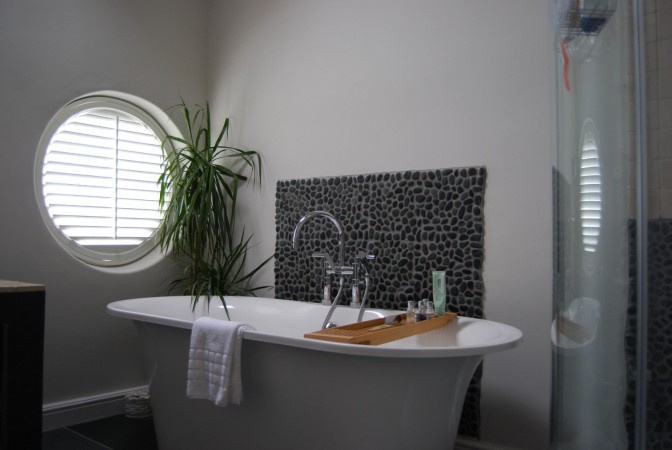 Shutters can be custom-made for any shape or size of window 