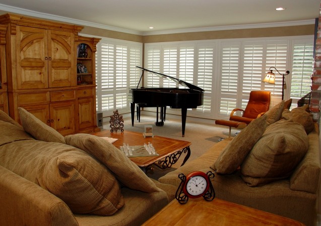 Shutters fit within any decorating style