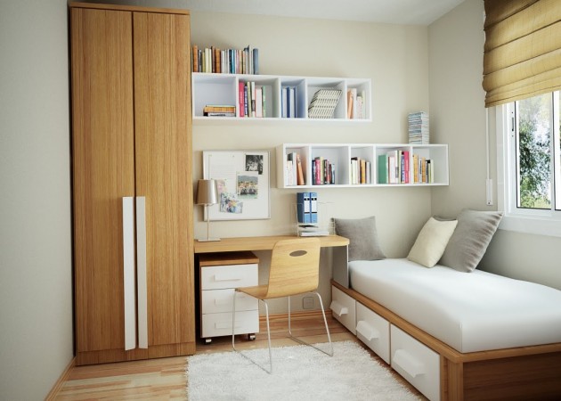 A guest bedroom is a great spot for a home office 