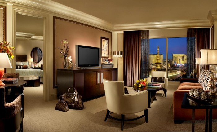 Beautiful Bellagio Hotel in Las Vegas, Nevada inspires bedroom designs 