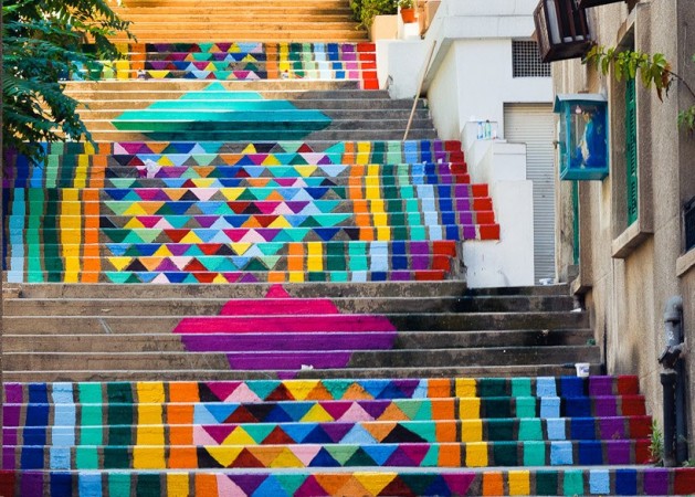 Amazing Saint Nicholas Stairs, Beirut, Lebanon