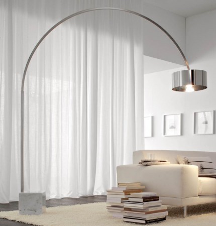 a floor lamp is the perfect solution for a reading area