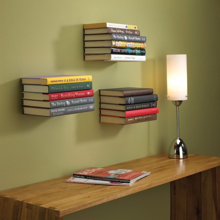"Conceal Book Shelf” created by the designer Miron Lior