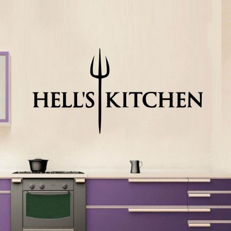 Hell's Kitchen wall decal featuring wall stickers.