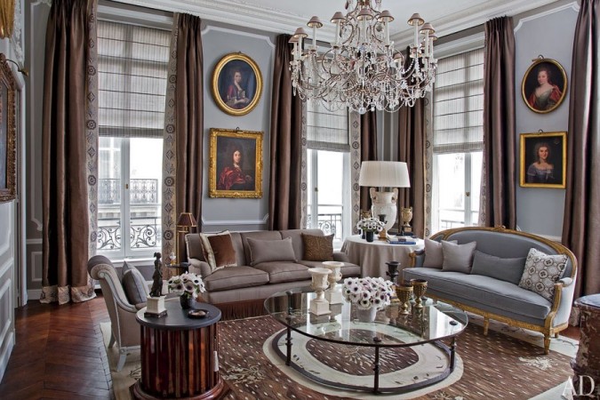 Parisian interior evokes romance