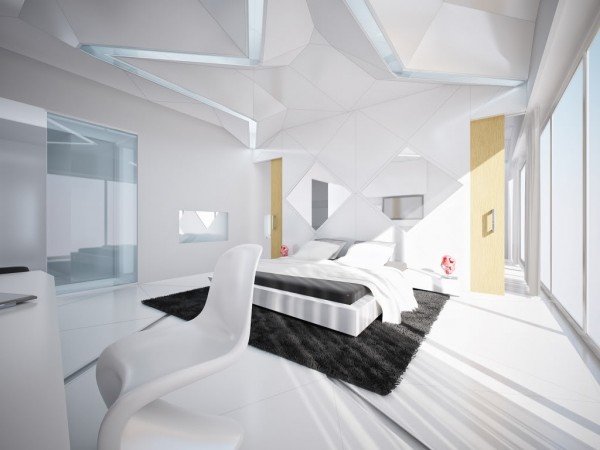 Keyword: Futuristic Bedroom
