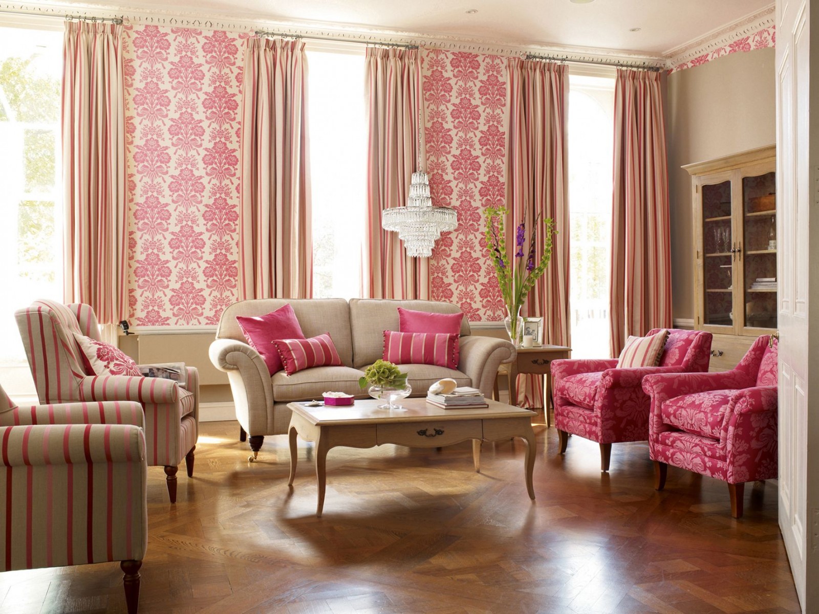 romantic interior design living room
