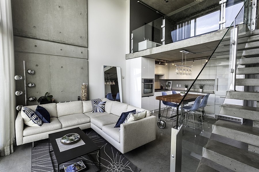 Lofty Living with Open Two-story Interiors