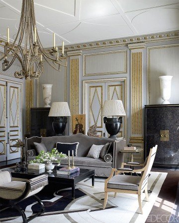 Beautiful interior designed by Jean-Louis Deniot