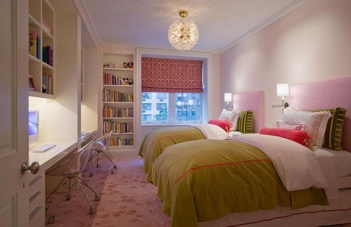 Sophisticated style in teen bedroom