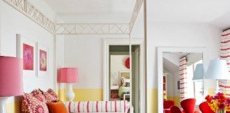 Bright modern teenage girl bedroom design