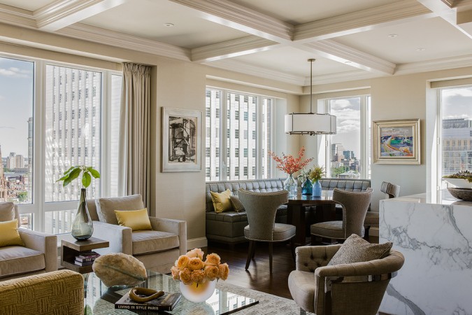 Stylish luxury in city apartment
