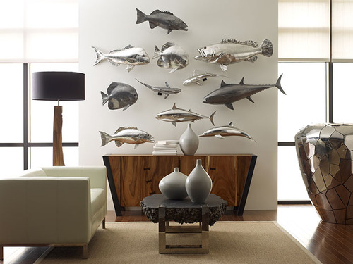 Unique collections make a gallery wall stand out 