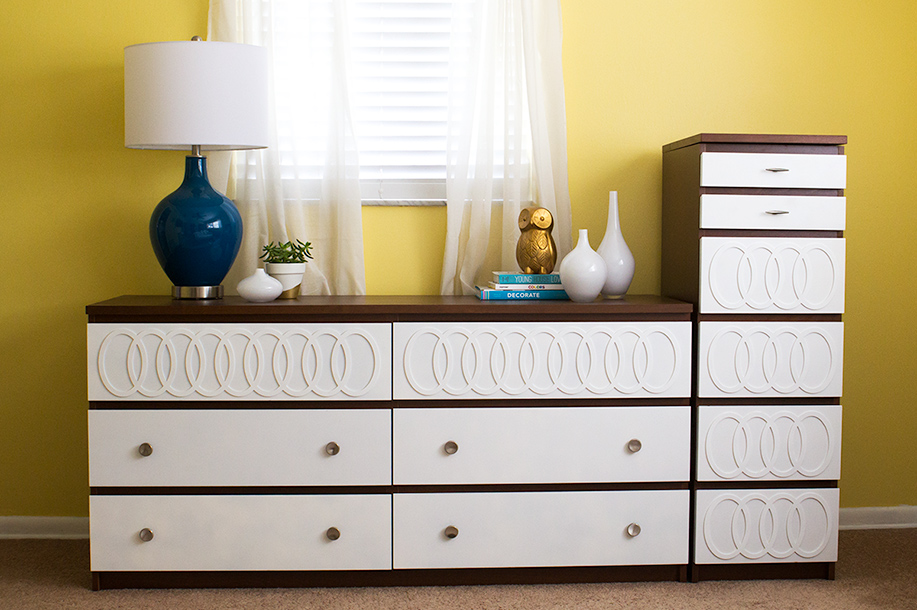 AFTER: Malm Midcentury Modern Dresser (sarahhearts).