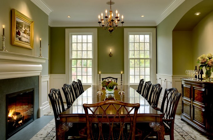 Classic formal dining room