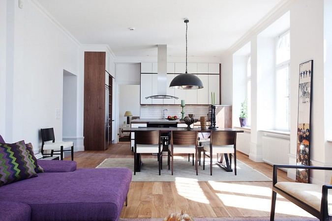 Fresh modern apartment interior 