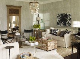 Stylish and chic living room